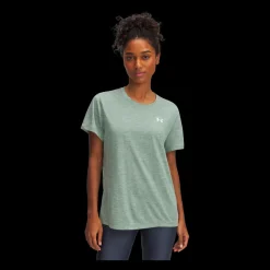 Discount Under Armour W Tech SSC Twist - Dame Trænings T-Shirt Army
