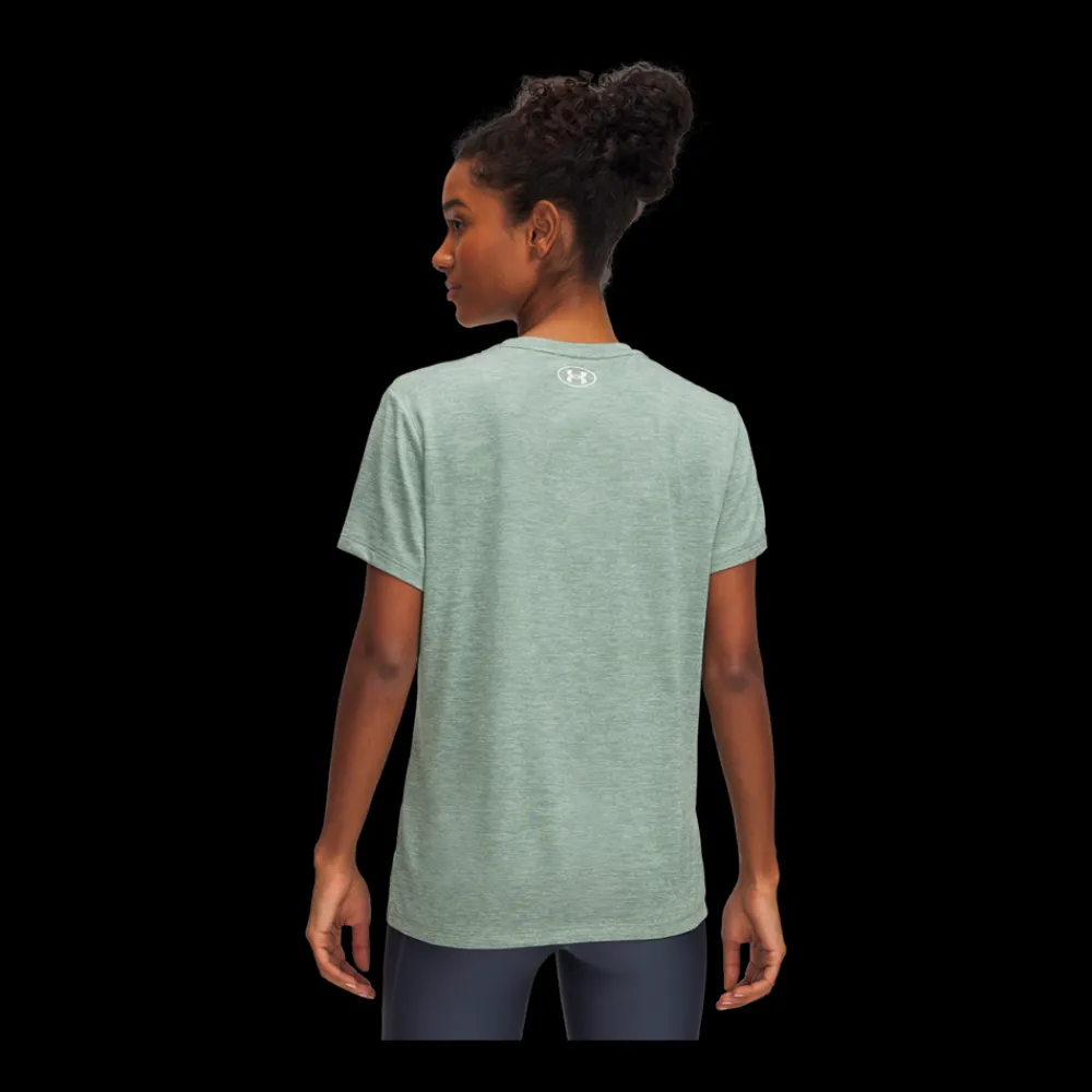 Discount Under Armour W Tech SSC Twist - Dame Trænings T-Shirt Army