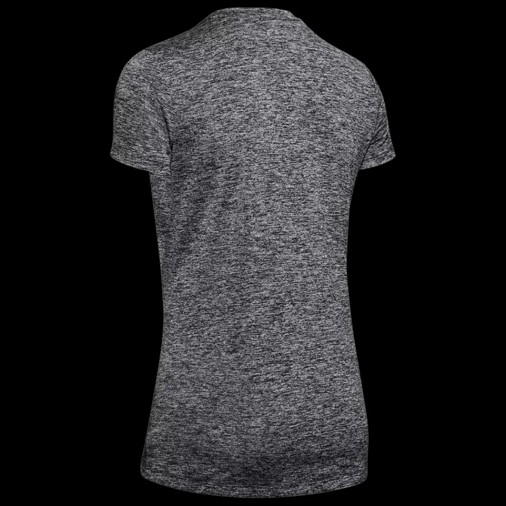Outlet Under Armour W Tech T-shirt - Dame T-shirt Sort