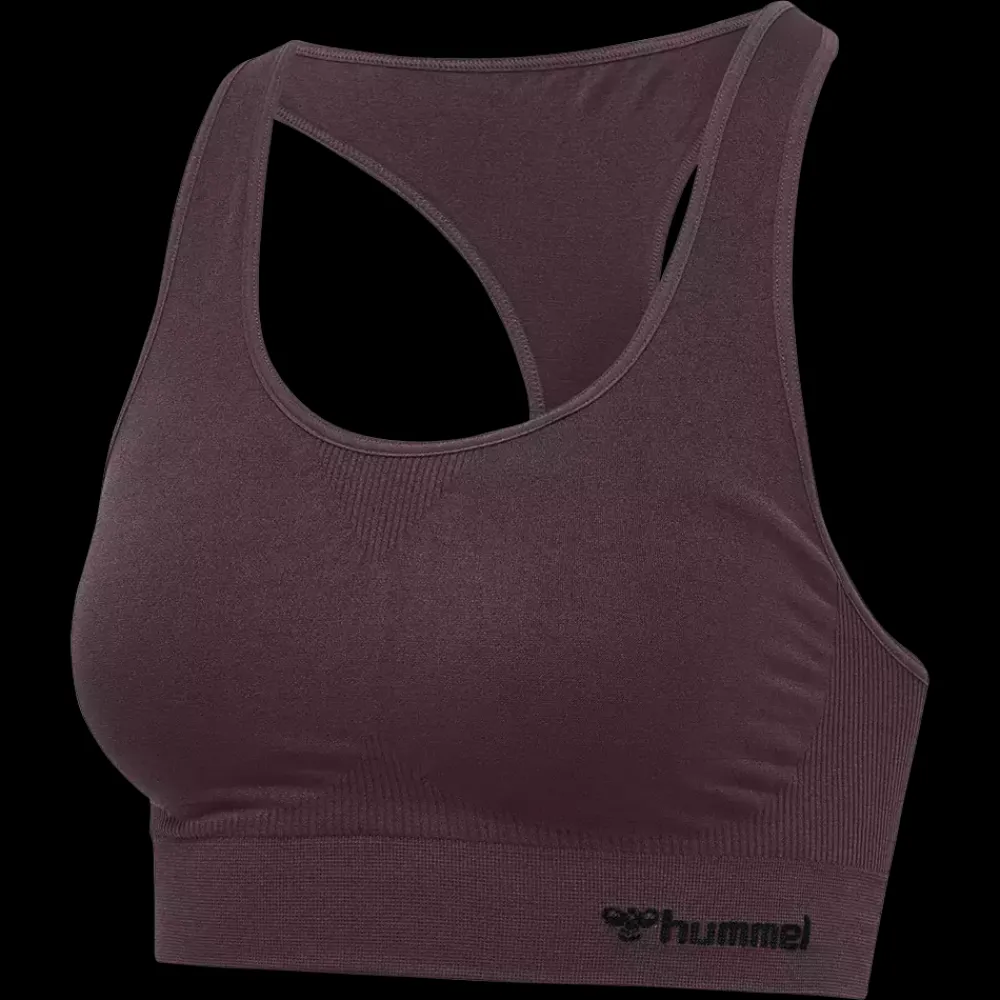 Hot Hummel W Tif Seamless Sports Top - Dame Sports BH Lilla