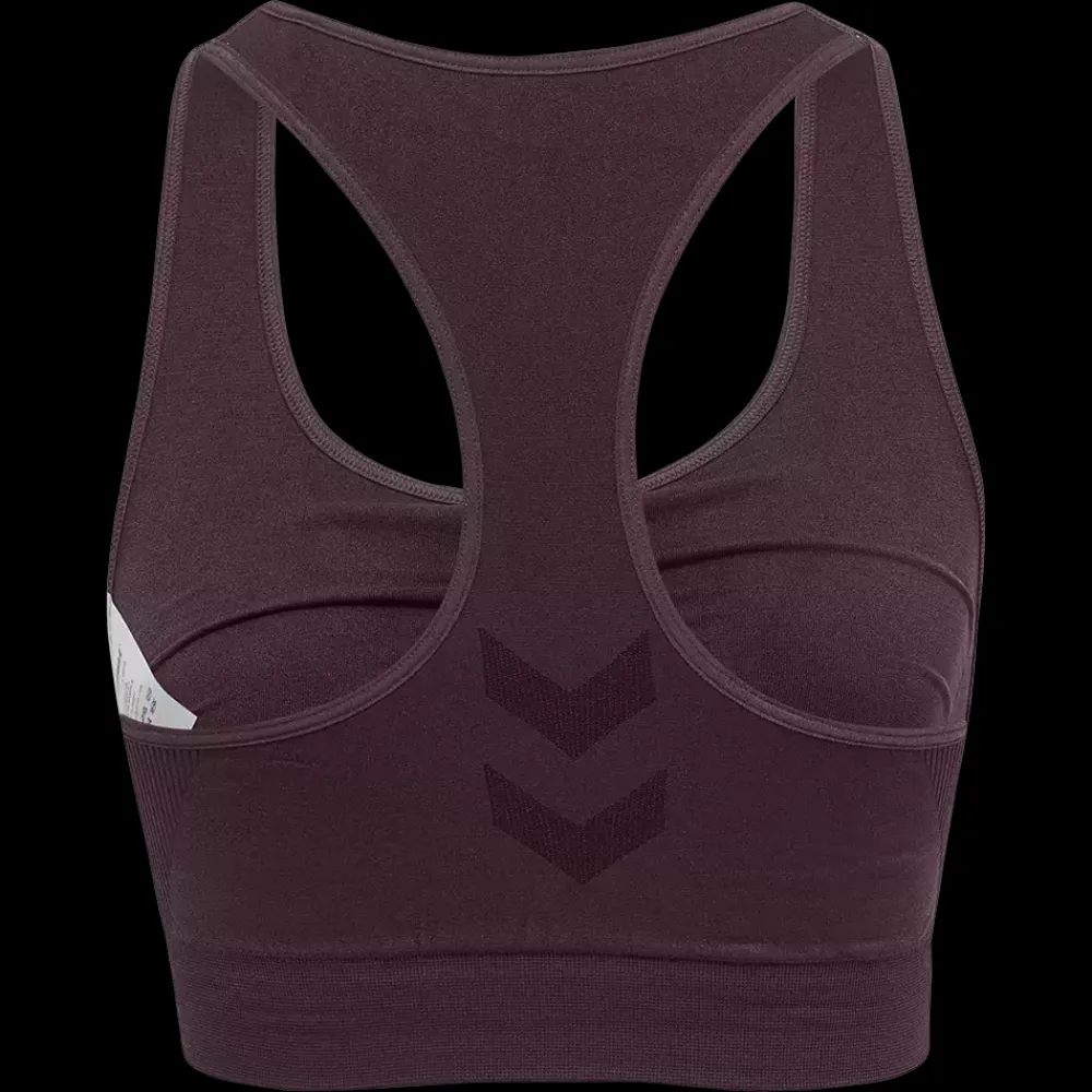 Hot Hummel W Tif Seamless Sports Top - Dame Sports BH Lilla
