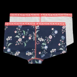 Hot Kari Traa W Tina Hipster 2-Pack - Dame Underbukser Blå