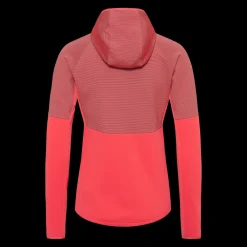 Fashion Kari Traa W Tove Midlayer - Dame Fritidsjakke Rød