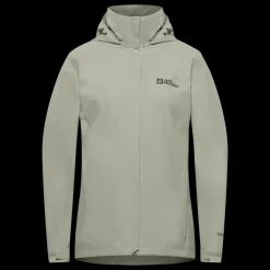 Sale Jack Wolfskin W Trailtime 2L Jacket - Dame Funktionsjakke Grøn