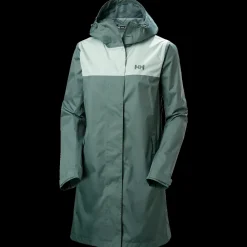 Discount Helly Hansen W Vancouver Rain Coat - Dame Funktionsjakke Army