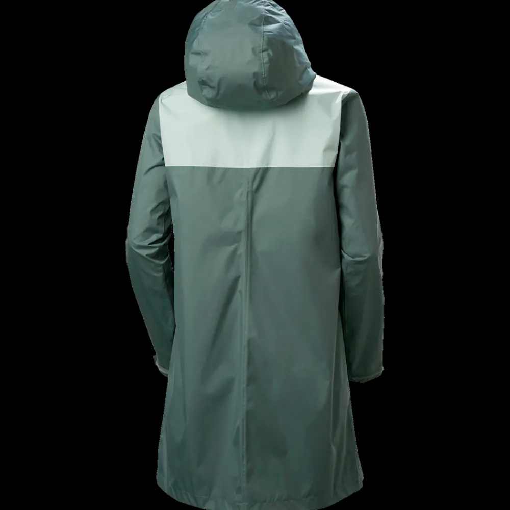 Discount Helly Hansen W Vancouver Rain Coat - Dame Funktionsjakke Army