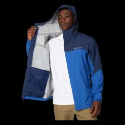 Sale Columbia Wahkeena Fall 3L Jacket - Herre Funktionsjakke Blå