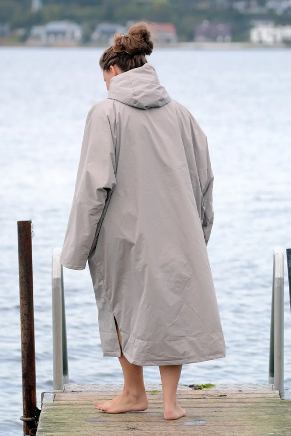 Discount West Coast Denmark West Coast DK Beach Robe LUX, Uni - Badekåbe Sand