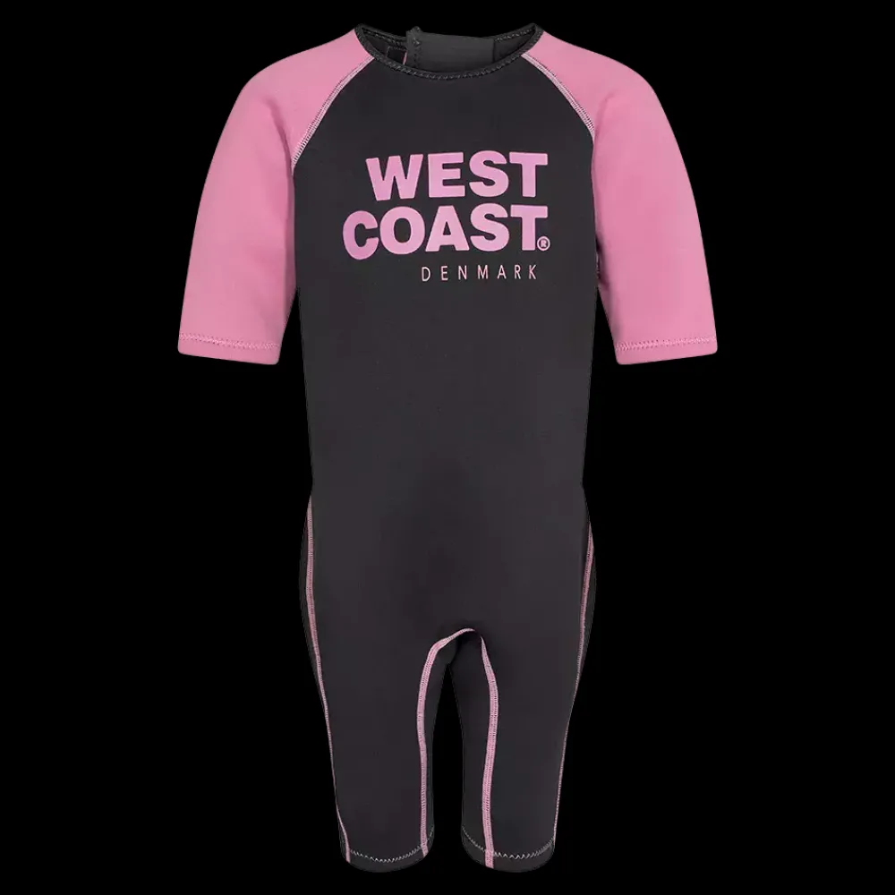 Clearance West Coast Denmark Wetsuit SS 21, Jr. - Børne Våddragt Pink