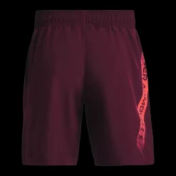Fashion Under Armour Woven Graphic Shorts - Herre Shorts Rød