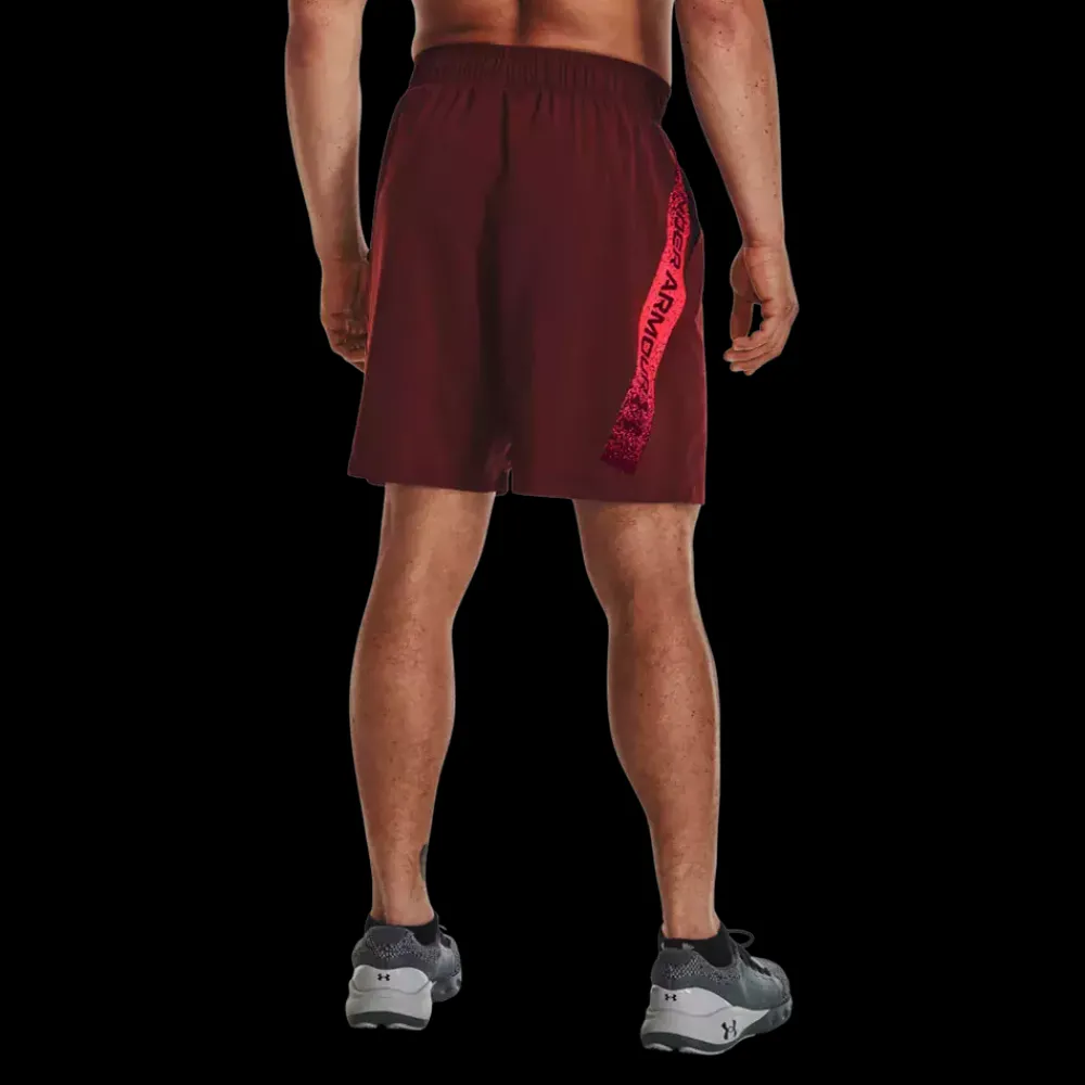 Sale Under Armour Woven Graphic Shorts - Herre Shorts Lilla