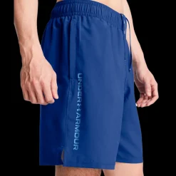 Clearance Under Armour Woven Wordmark Shorts - Herre Shorts Blå