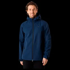 Outlet X-Trail Colorado Softshell Jacket Sr - Herre Softshell Jakke Blå