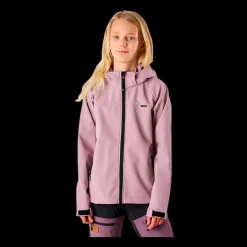 Best NY FORM X-TRAIL Colorado Softshell Jacket Jr - Børne Softshell Jakke Lilla
