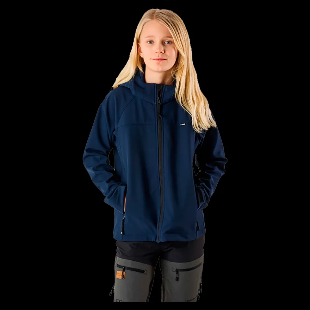 Best X-Trail Colorado Softshell Jacket Jr - Børne Softshell Jakke Blå
