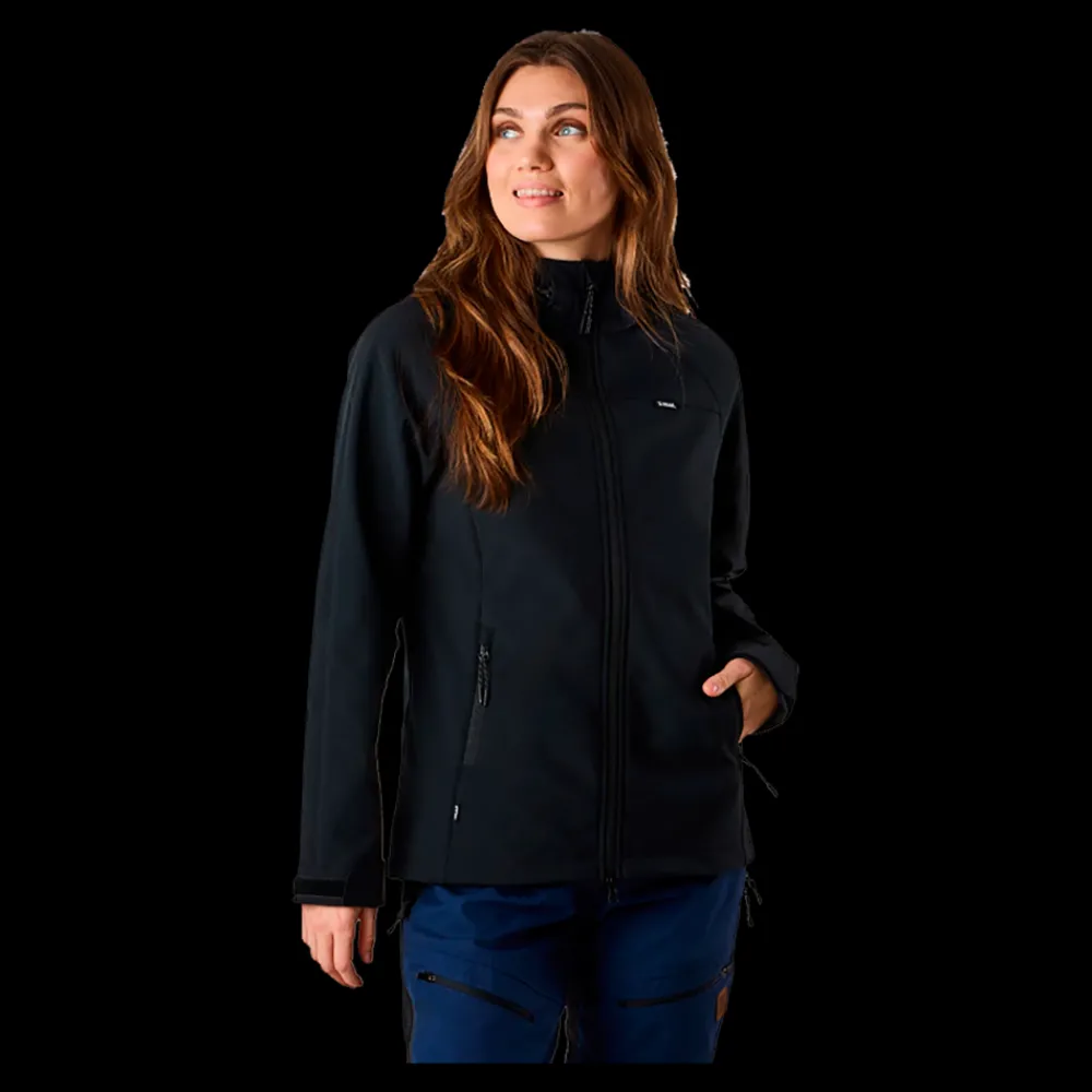 Discount X-Trail Colorado Softshell Jacket W - Dame Softshell Jakke Sort