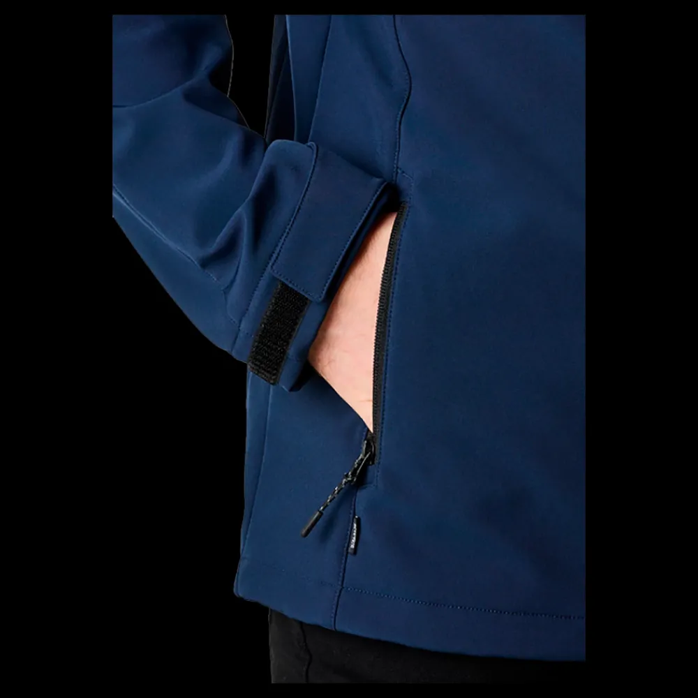 Outlet X-Trail Colorado Softshell Jacket Sr - Herre Softshell Jakke Blå