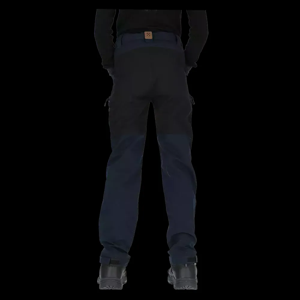New X-Trail Outdoor Pants Jr - Børne Outdoor Bukser Sort/Mørkeblå