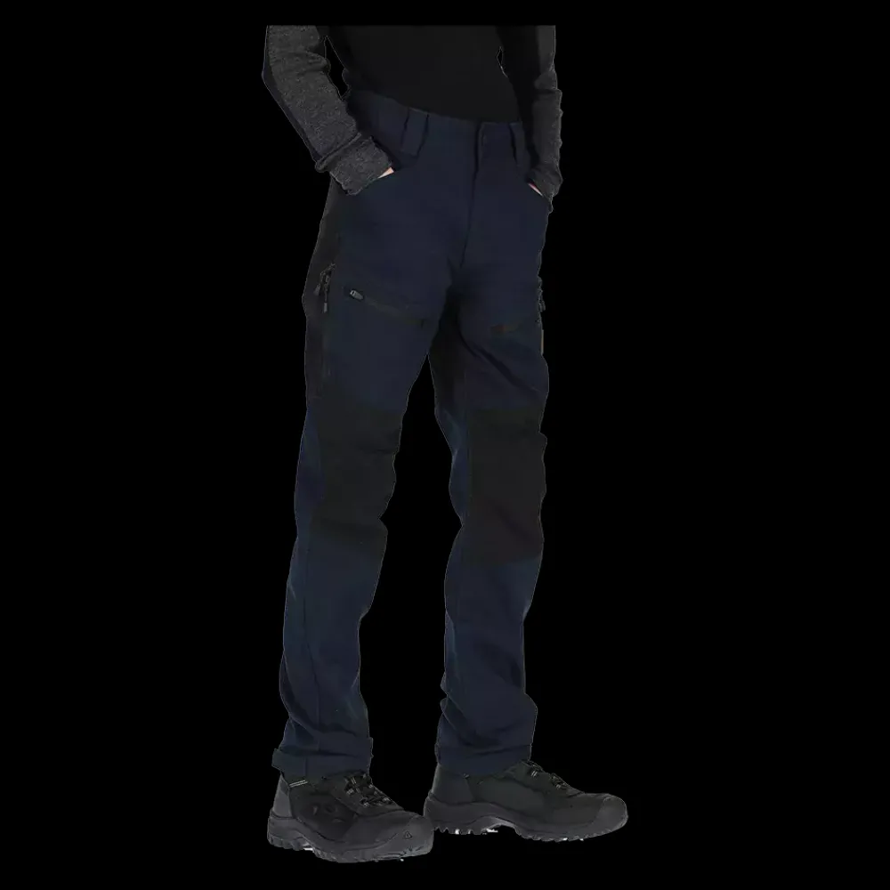 New X-Trail Outdoor Pants Jr - Børne Outdoor Bukser Sort/Mørkeblå