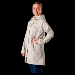 Discount X-Trail Rain Coat, W - Dame Regnjakke Sand
