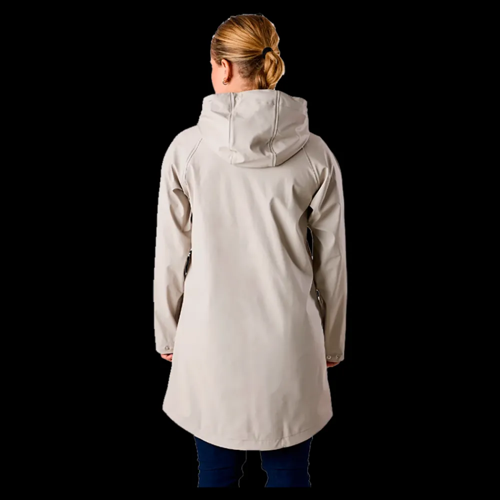 Discount X-Trail Rain Coat, W - Dame Regnjakke Sand