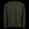 Outlet X-Trail Training Tee L/S, Sr - Herre Trænings T-shirt Grøn