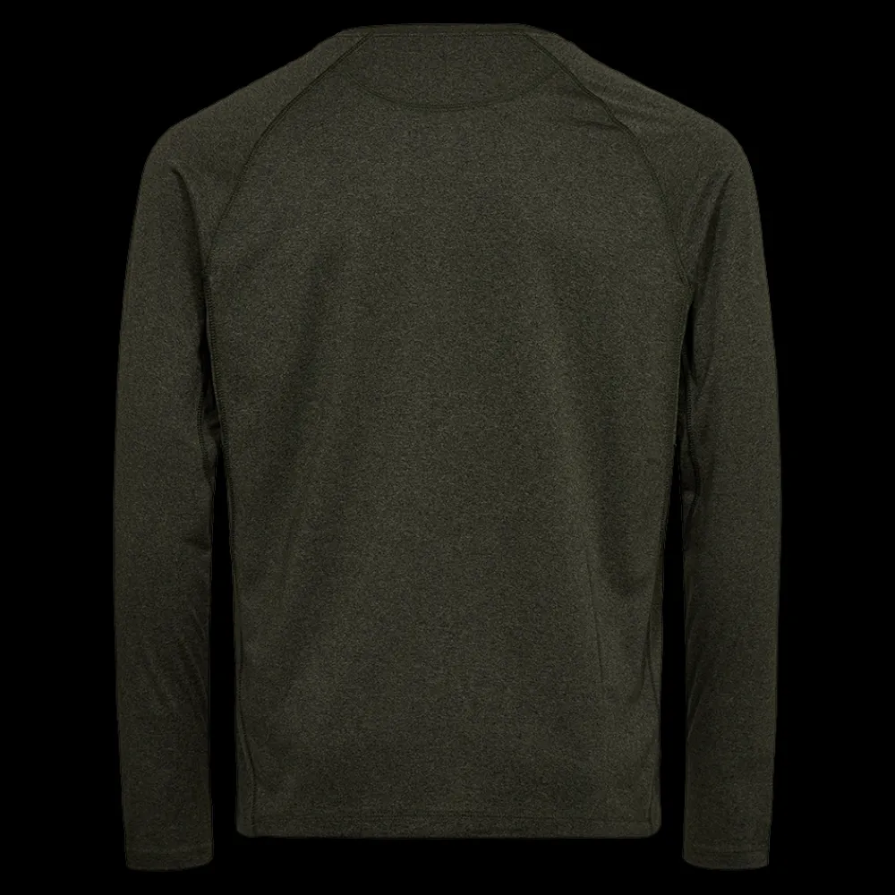 Outlet X-Trail Training Tee L/S, Sr - Herre Trænings T-shirt Grøn