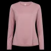 Clearance X-Trail Training Tee L/S, W - Dame Trænings T-shirt Lyserød
