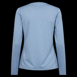 Outlet X-Trail Training Tee L/S, W - Dame Trænings T-shirt Blå