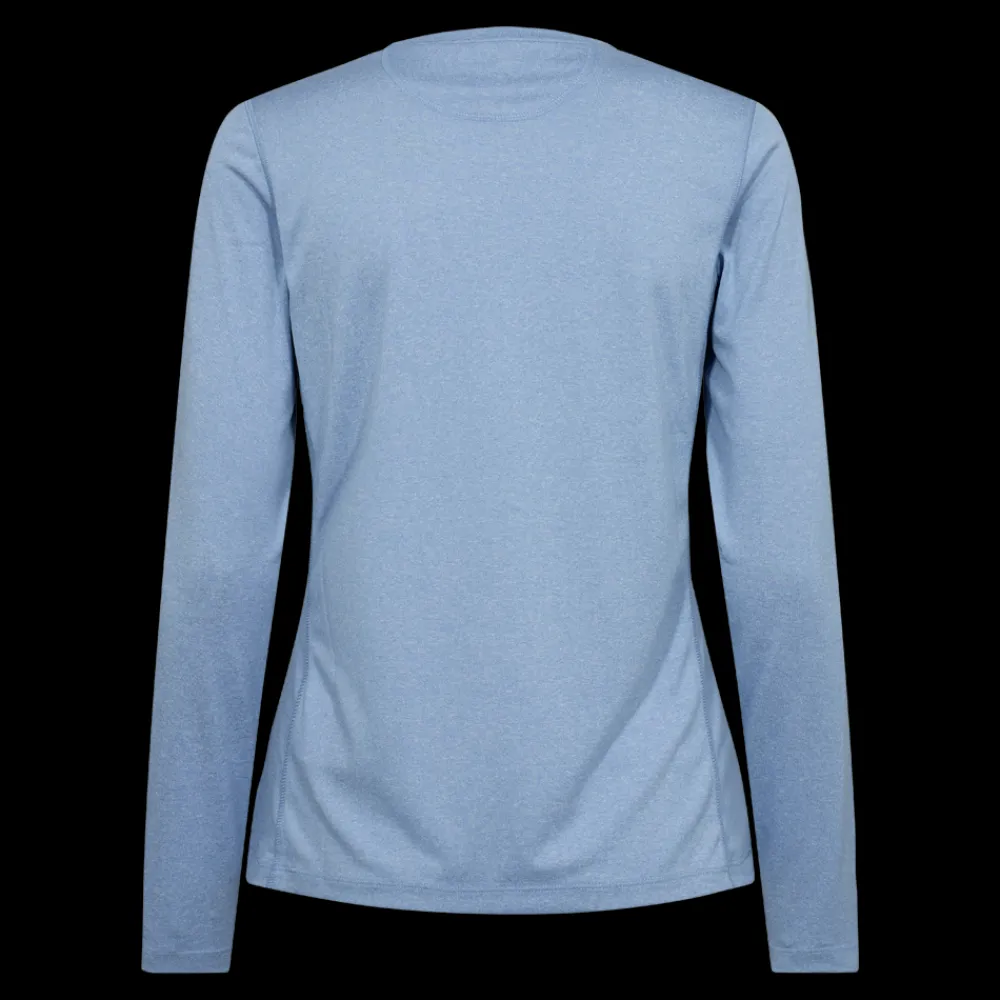 Outlet X-Trail Training Tee L/S, W - Dame Trænings T-shirt Blå